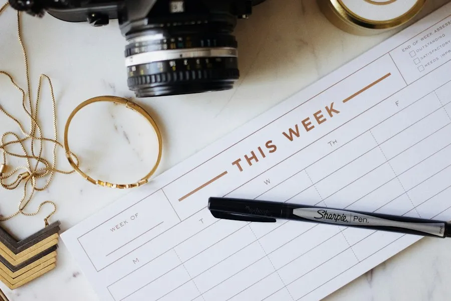Photo time management planning tips